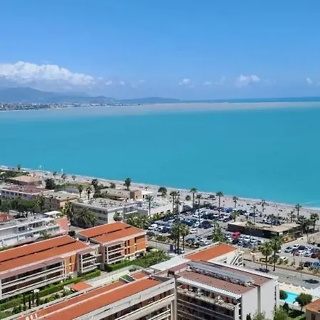T3 Luxe Marina Baie Des Anges Vue Panoramique * 빌뇌브루베