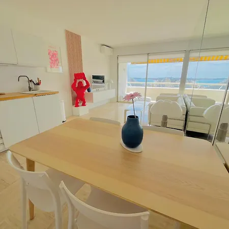 T3 Luxe Marina Baie Des Anges Vue Panoramique * 빌뇌브루베