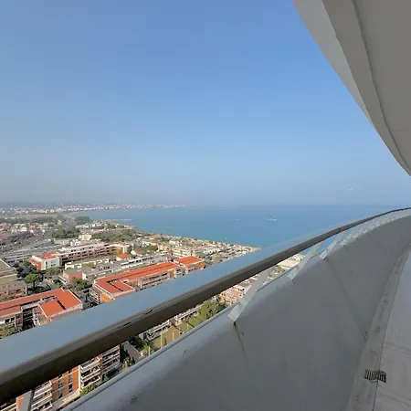 아파트 T3 Luxe Marina Baie Des Anges Vue Panoramique 빌뇌브루베