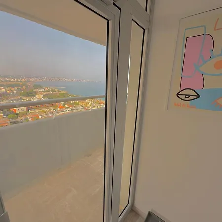 T3 Luxe Marina Baie Des Anges Vue Panoramique 아파트