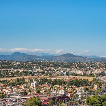 T3 Luxe Marina Baie Des Anges Vue Panoramique 아파트